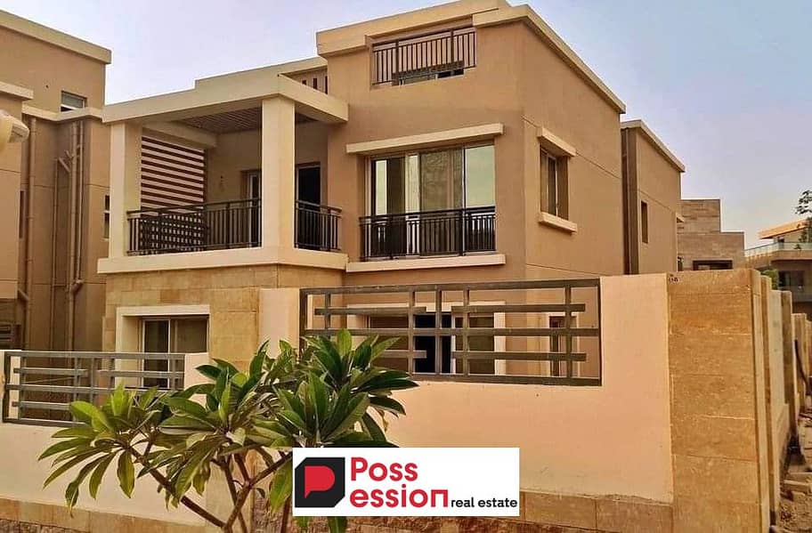 S VILLA GARDEN for sale  in Compound  Sarai 240M 5 Bed primed location on Mustakbal city behind Madinaty on the Suez Road  with 42% cash discount 0