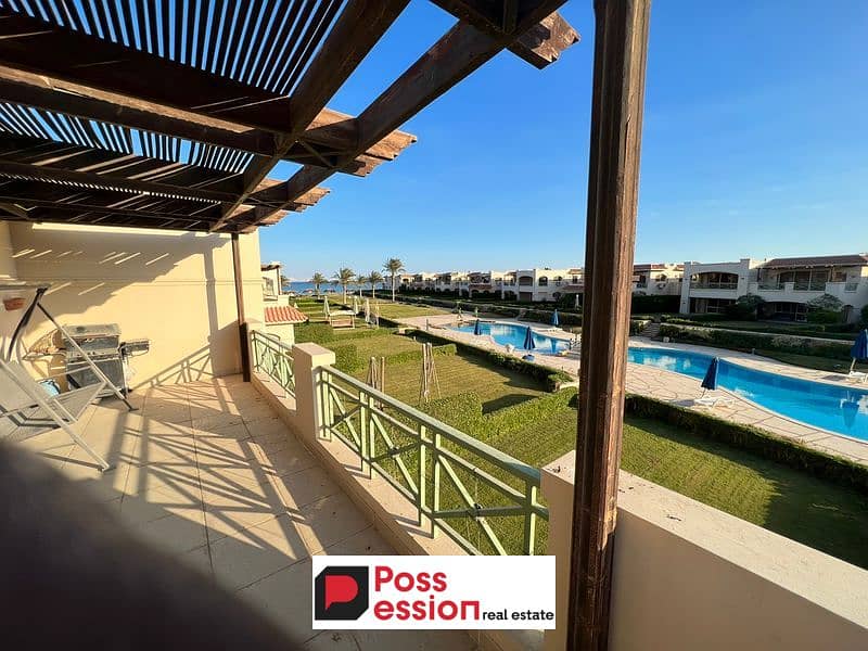 Penthouse chalet 190 meters for sale 4 rooms in La Vista Topaz Ain Sokhna village sea view near Porto Sokhna and Galala City 0