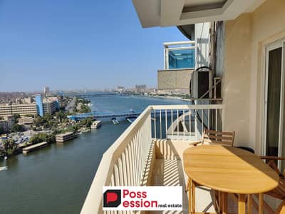 Don't miss your chance to own an apartment with a view directly on the Nile in the best location in Maadi, next to the Hilton Hotel