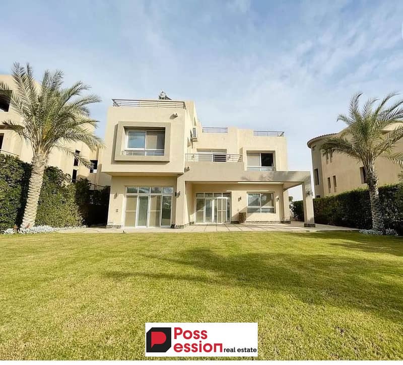 Apartment for sale in Stone Park Compound, Fifth Settlement, next to Katameya Heights and Palm Hills, minutes from the AUC view landscape and lakes 0