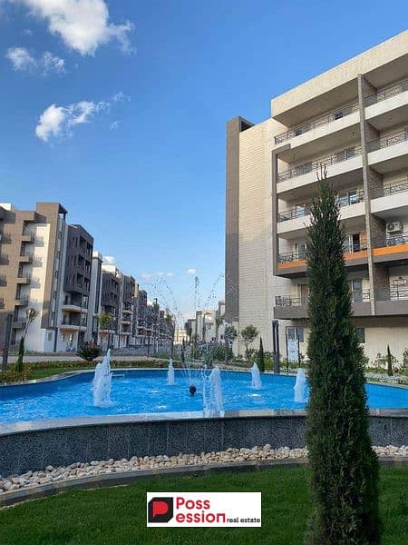 Apartment 166 m for sale in Tag Sultan Compound with a fantastic panoramic view of the landscape and lakes First Settlement in front of Cairo Airport 0