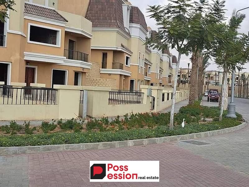 S Villa in prime location for sale in Sarai New Cairo Compound on Suez Road next to Madinaty and close to Fifth Settlement,Cairo airport and Nasr City 0