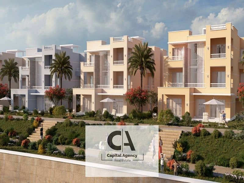 With a 27% cash discount, own your chalet in Telal Ain Sokhna Fully finished with a view on the beach 0