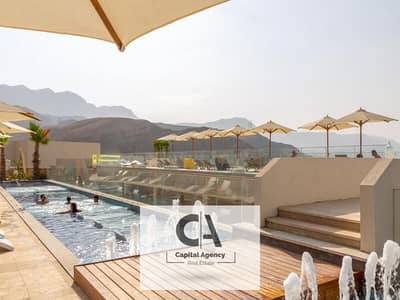 For a limited offer , without 0% down payment, fully finished chalet in Ain Sokhna, Monte Galala | View directly on the lagoon