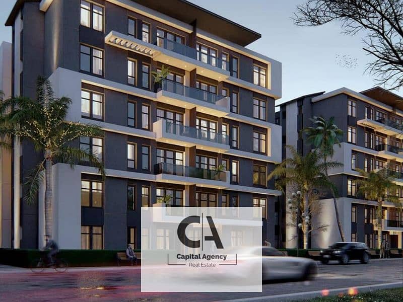 With a 20% cash discount, an apartment of 170 meters for sale in the heart of the community in Creek Town Compound, directly in front of Al-Rehab | 0