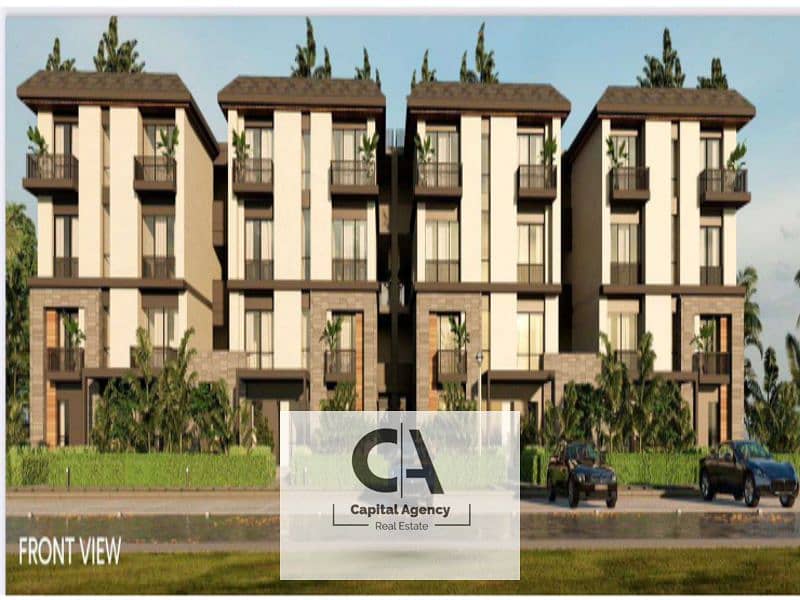 2 bedroom apartment for sale in Excellent Location in Fifth Settlement in Telal East Compound with only 5% down payment - special cash discount 0