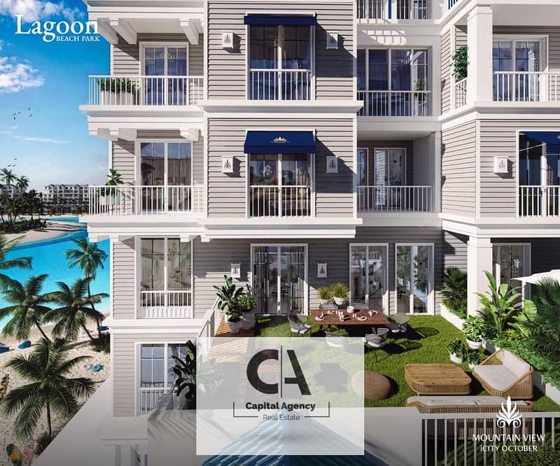 With only 10% down payment, a3-bedroom apartment With G for sale in Mountain View iCity in the heart of October Prime location with view on the lagoon 0