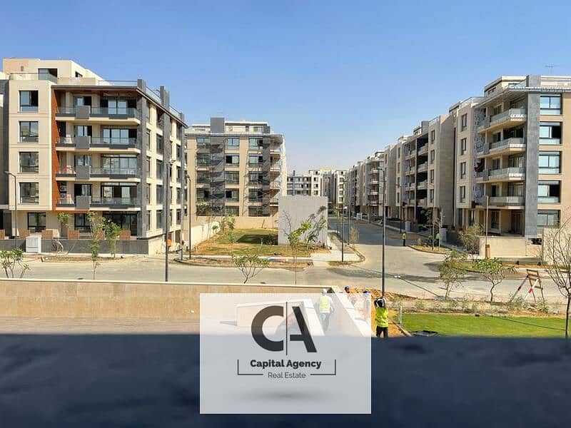 With a 30% cash discount, own your apartment with a distinctive roof in Azad Compound in Fifth Settlement Immediate receipt 4/3 finishing 0