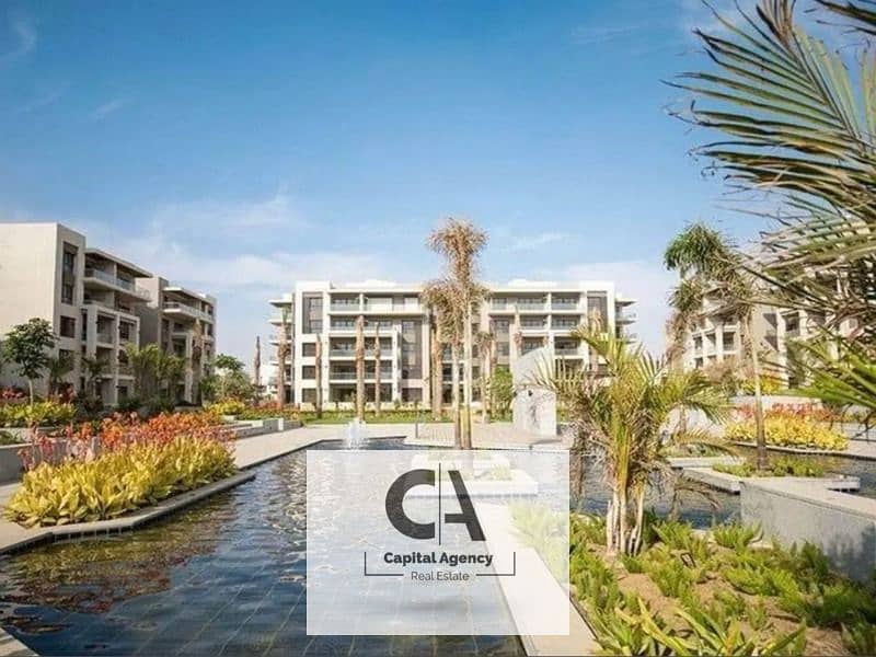 At cash price, an apartment of 160 meters with a garden, Ready To Move, fully finished, in The Address East Compound in the heart of the settlement 0