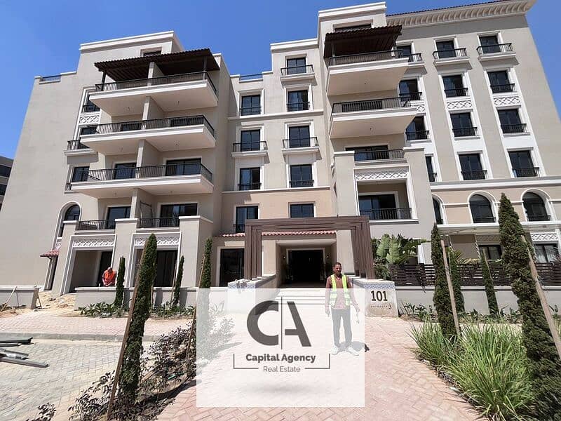 Apartment for sale, fully finished, with real estate developer Dorra in the heart of New Zayed in Village West Compound | Special c 0