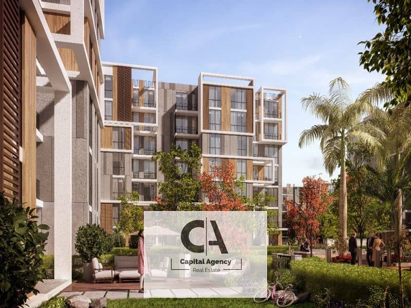 Book at the price of the launch in Hassan Allam | Apartment for sale in the heart of Mostaqbal City Park Central Compound With only 5% down payment 0