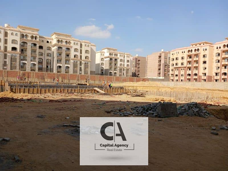 Apartment for sale with private roof fully finished in the heart of the Fifth Settlement , next to the American University Special cash discount 0