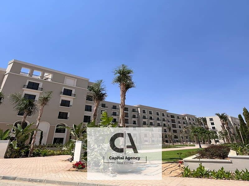 apartment for sale in a garden, fully finished, with the real estate developer, Dorra, in the heart of New Zayed, in the Villag 0