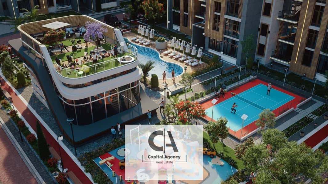 Own a 3-bedroom apartment with a 10% down payment in the heart of the Fifth Settlement in Valencia Compound, with equal installments up to 10 years 0