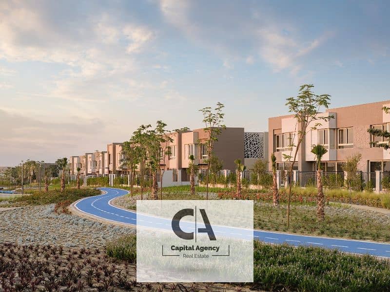 Apartment for sale, with only 5% down payment In the heart of October in Badya Palm Hills Compound View on the landscape | Installments ov 0