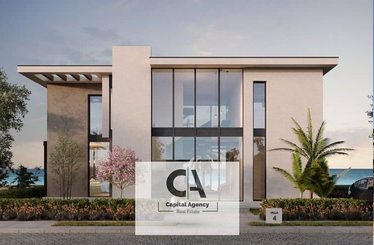 Chalet for sale with a distinctive view, fully finished, with only 5% down payment in Baymount, Ain Sokhna View directly on the sea 30% cash discou 0