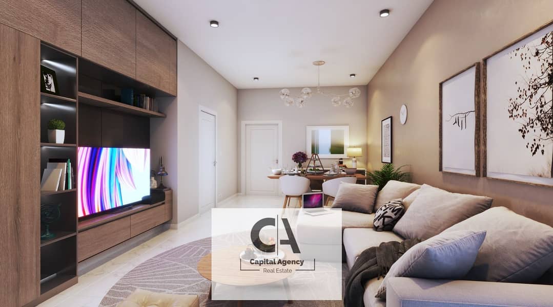 Own a fully finished corner townhouse with bathrooms with a 40% discount on cash | Mostakbal City Compound | In Reportage 0