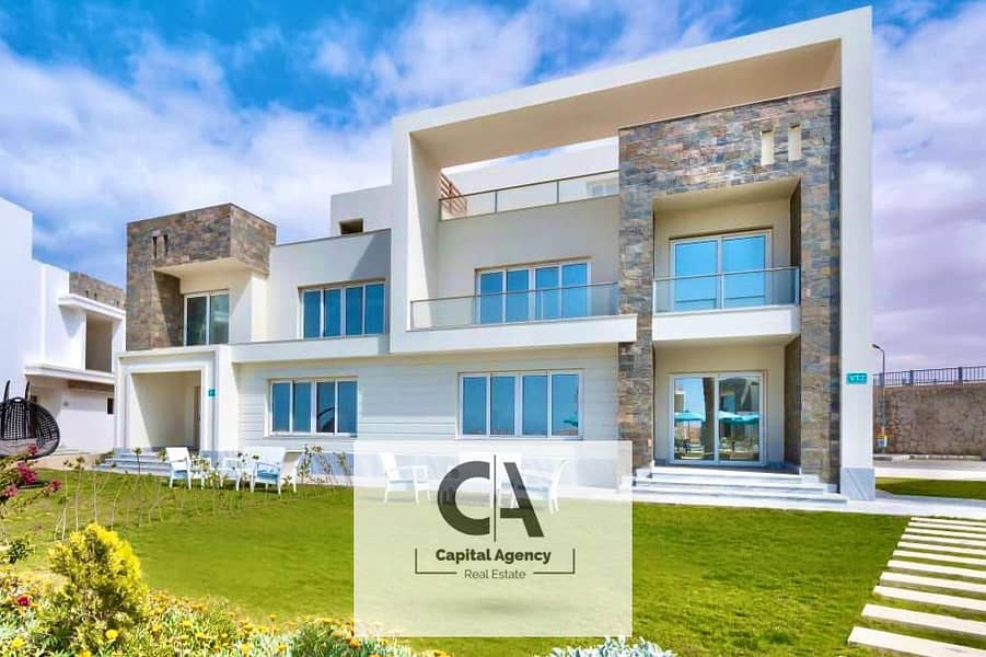 For the first time in Ras El Hekma own a chalet with a 0% down payment over the longest equal payment period in Sea View fully finished | Sea View 0