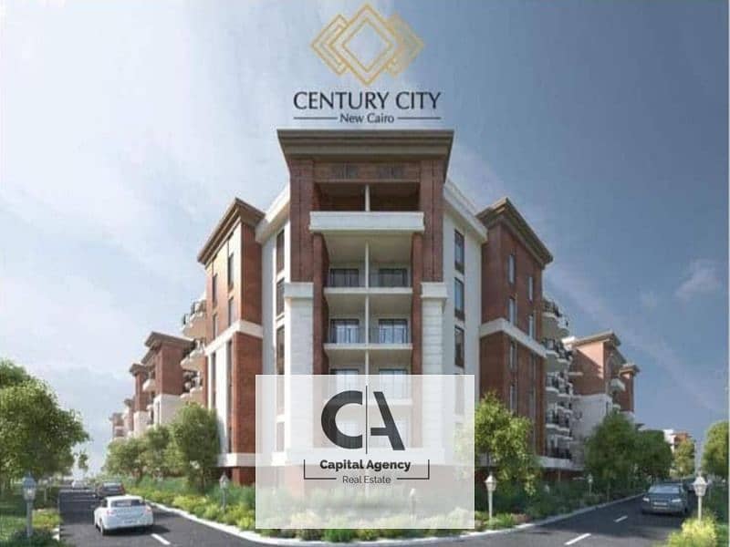 own an apartment with a garden of 127 meters, receipt in 2025, fully finished - with a 25% discount on cash in the heart of New Cairo in Century | 0