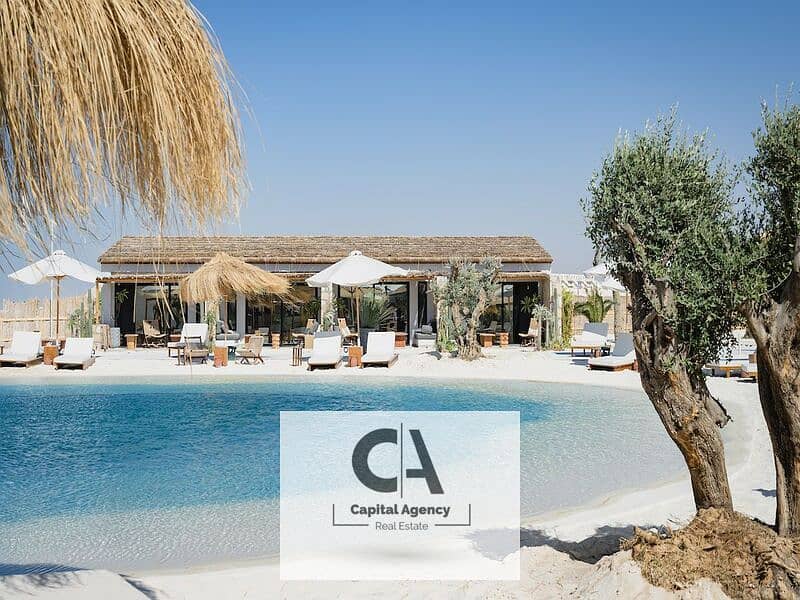 With a 40% cash discount, own a private chalet with a first row on the lagoon, fully finished, in Masyaf - M Square, with a 5% down payment | Masyaf 0