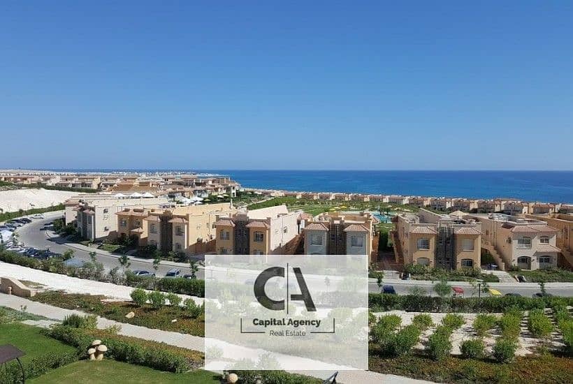 25% discount on cash. Own a chalet in Ras El Hekma with a 5% down payment and equal installments, fully finished in Gates 0