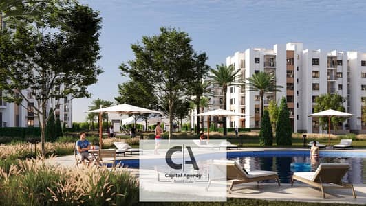 Apartment for sale in Garden 60 meters fully finished, delivery in one year in the heart of Sheikh Zayed -with a down payment and equal in Bliss Gate