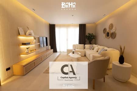 Chalet with garden 23 m, in Ain Sokhna with a 10% down payment_fully finished & a 30% discount on cash in Boho