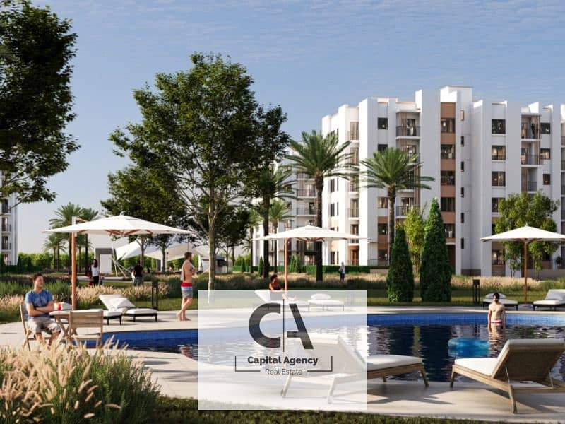 Apartment for sale, one year delivery, in the heart of Sheikh Zayed, with full finishing - with a down payment and equal installments in  Bliss Gate 0