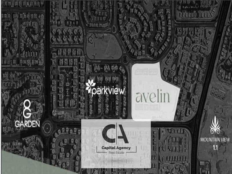 Own an apartment in Garden 45 meters with 0% down payment and equal installments over 7 years, Prime Location next to Park View | Times | Avelin 0