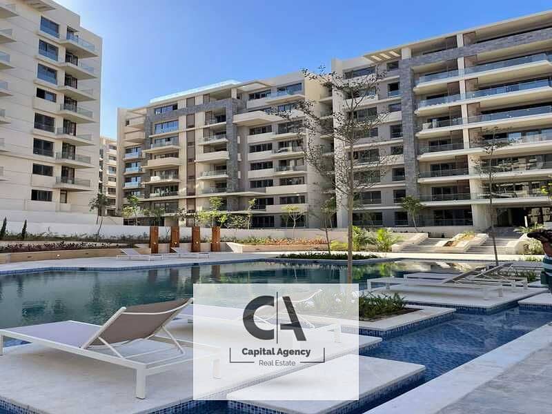 Apartment for sale 3 rooms without 0% down payment ready to move in the heart of the new capital with Misr Italia - Al Bosco 0