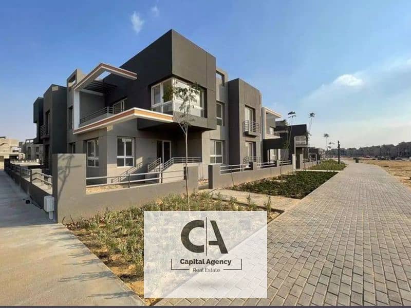 Fully finished apartment with garden 60 meters in the heart of October Kayan with a special cash discount _ Kayan 0