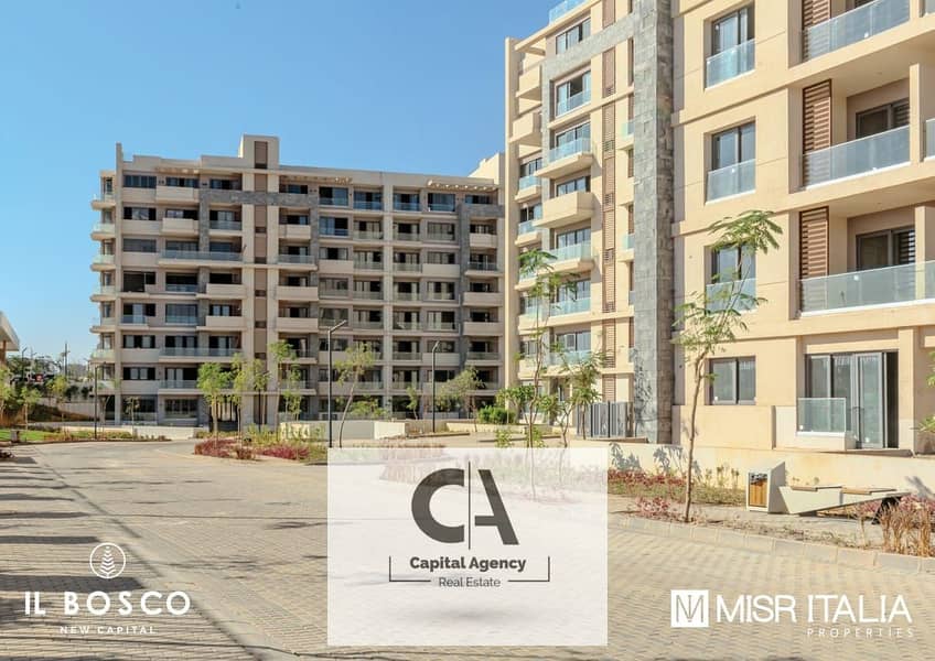 Pay 435 thousand and receive your apartment  ready to move + 40% discount on cash in IL Bosco _ New Capital 0