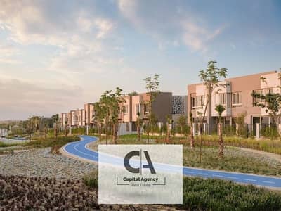 With only 5% down payment, an apartment for sale in the heart of October in Badya Palm Hills Compound Prime location view on the landscape