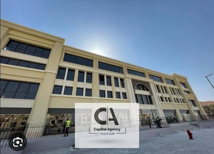 Office 124m Super lux finishing with Ac's for rent in Mivida - New Cairo 0