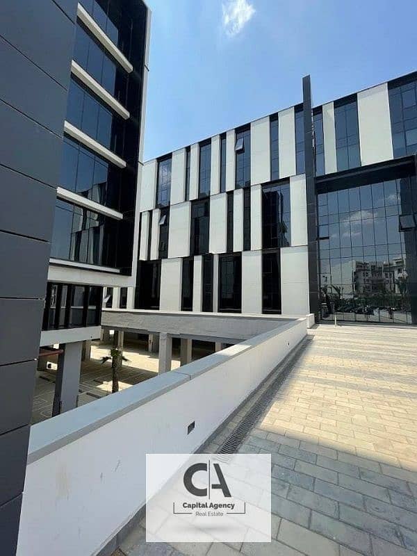 office semi-finished 81M for rent in Business District - Hyde park - New Cairo 0