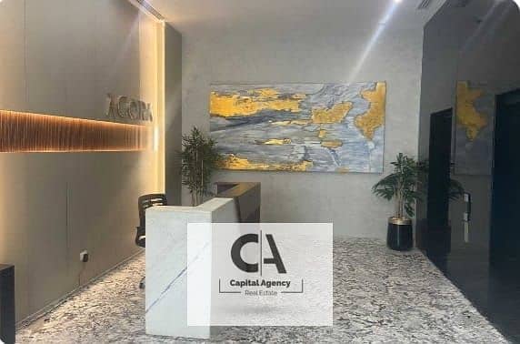 office 65M Fully finished with Ac's for rent in Agora  - New Cairo- Golden square 0