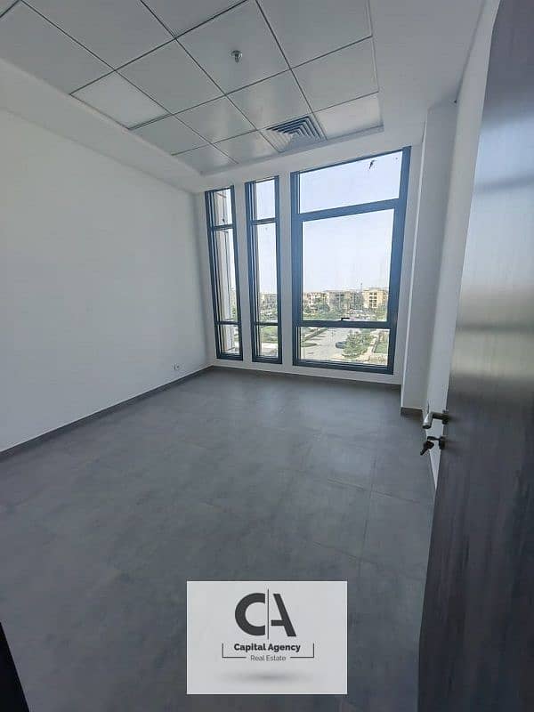 Clinic 50m Fully Finished with Ac's  for rent at eterna - mivida- New Cairo 0