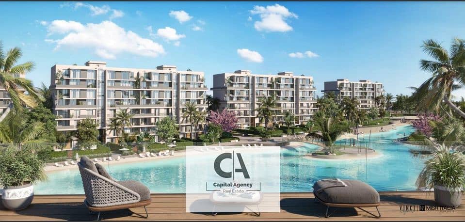 With a 30% cash discount Apartment for sale 3 rooms Prime Location | In the capital Vinci Compound 5% Deposite in installments for the longest payment 0