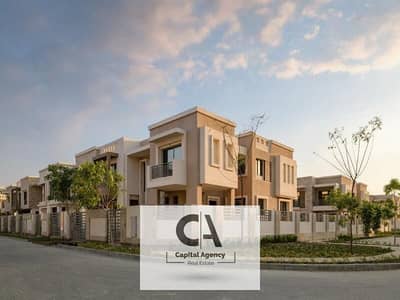 Two-bedroom apartment for sale with 5% down payment and 42% cash discount  and installments for the longest period in Sarai Compound