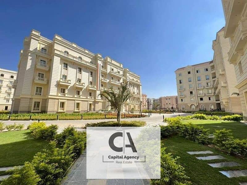 With a 5% down payment and installments up to 12 years Apartment in New Garden City Compound Prime location in the new capital 0