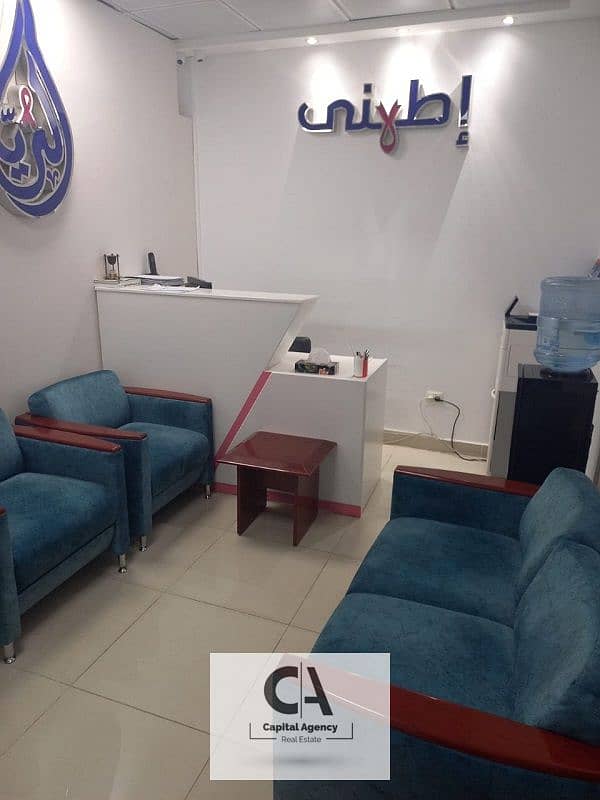 Clinic 111m 4 Rooms Fully Finished with Ac's for rent at CMC - New Cairo 0