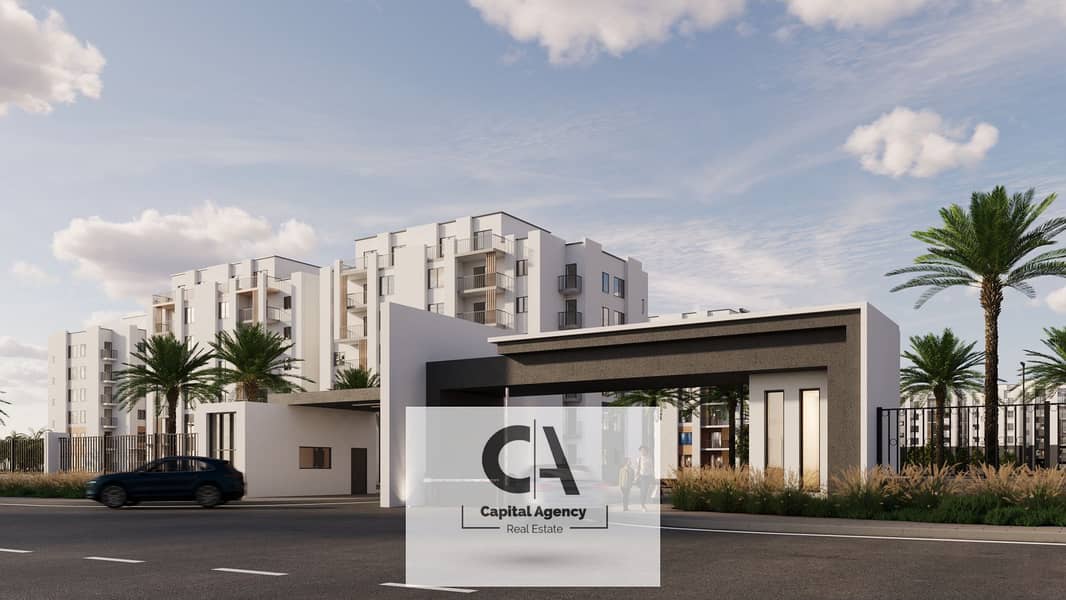 Distinctive apartment for sale in Garden | A small down payment and installments for the longest period in  Compound Bliss Gate 0