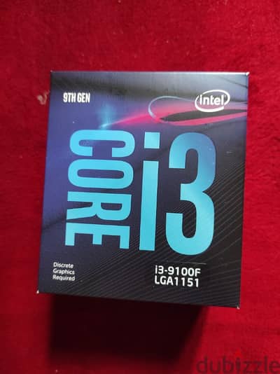 Intel core i3 processor 9th gen