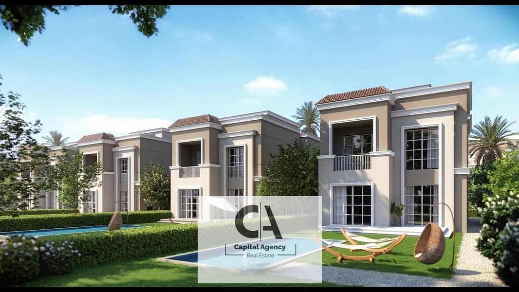 S villa for sale with only 5% down payment in The Butterfly, directly in front of Madinaty | 42% cash discount with Misr City Company * The Butterfly 0