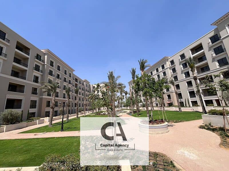 بمقدم 5% فقط شقه للبيع بتشطيب كامل بالتكيفات في كمبوند فيلدج ويست - خصم كاش 21% Village West 0