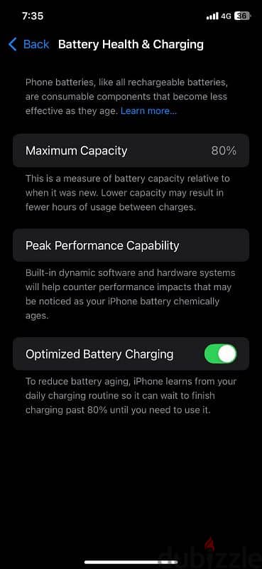 iphone 11 64g battery 80% زيروو 3