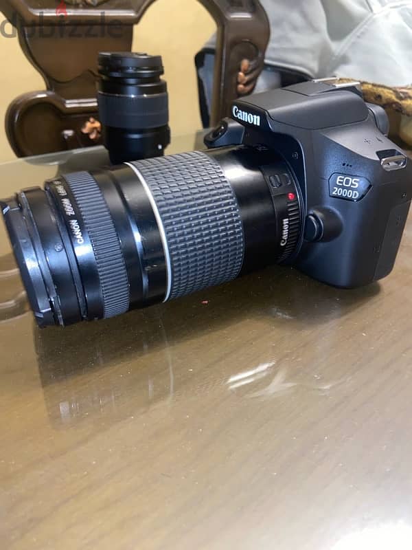 camera canon EOS 2000d used like new 1