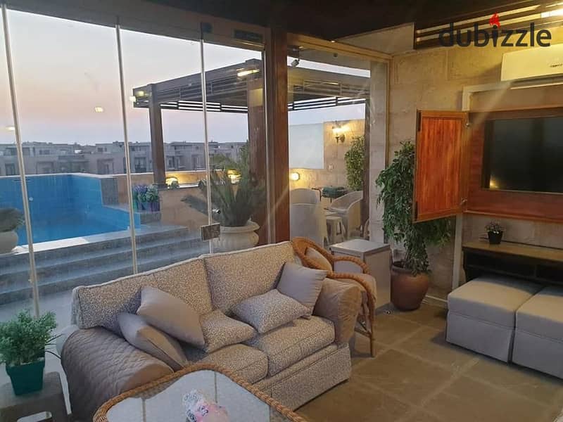 Penthouse with private pool, immediate delivery in the Fifth Settlement 0