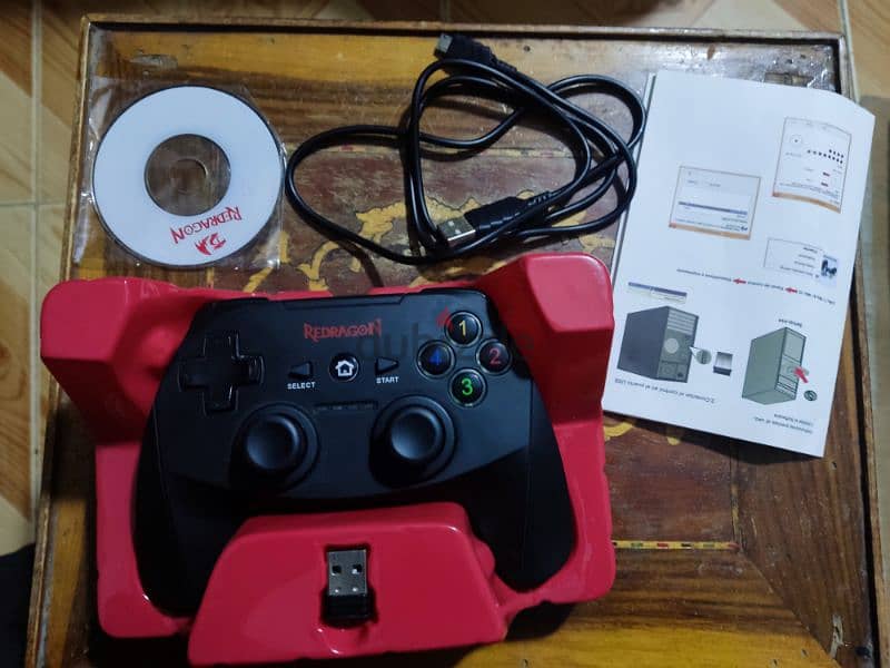 redragon g808 harrow game pad pc controller 1