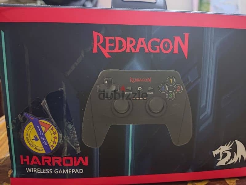 redragon g808 harrow game pad pc controller 5